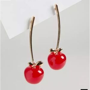 🆕️🍒CHERRY DROP STATEMENT EARRINGS🍒